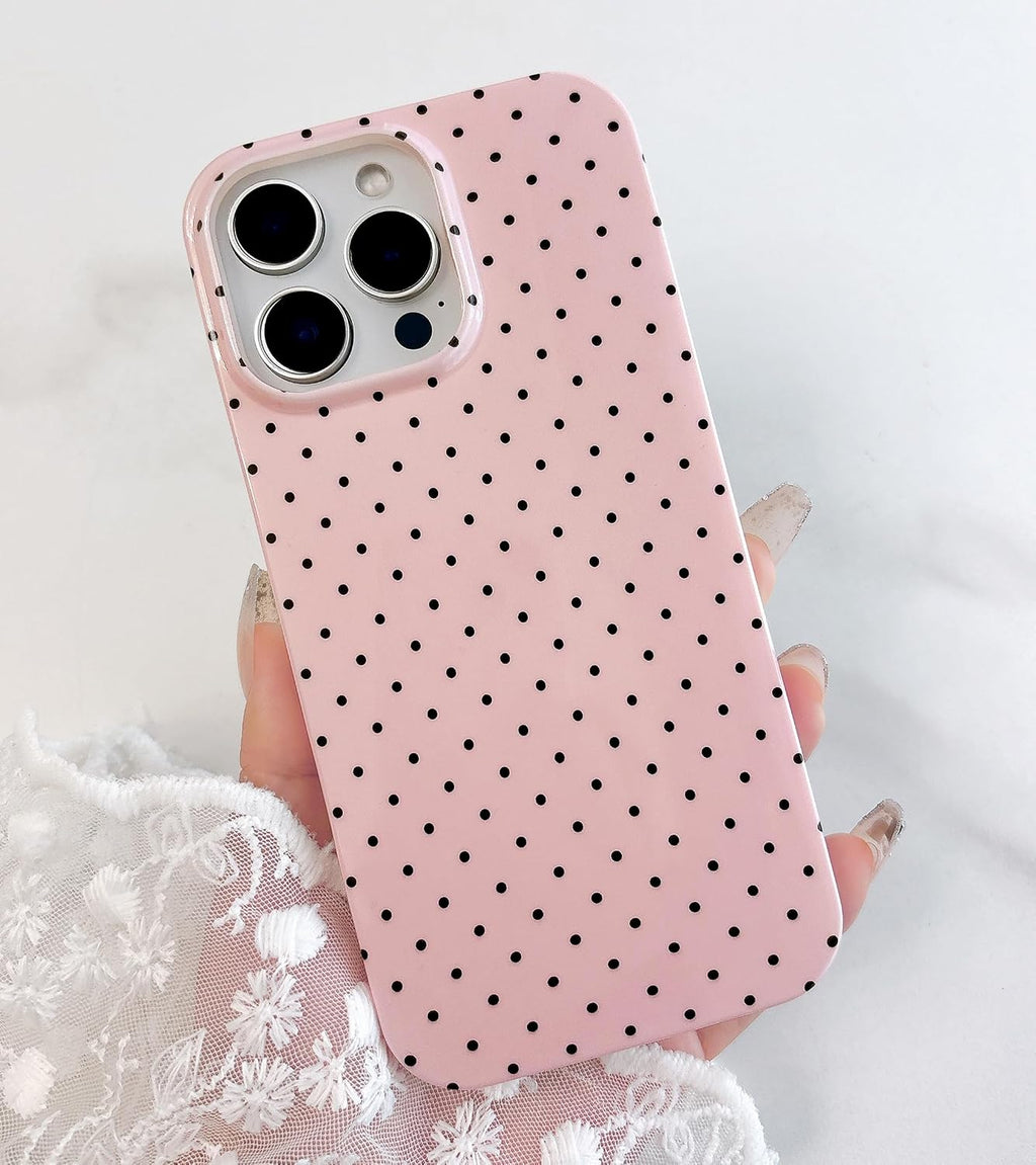 Glossy IMD Polka Dot TPU Phone Case